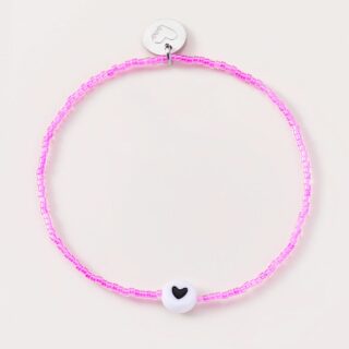 Armband Fine Pink Smiley