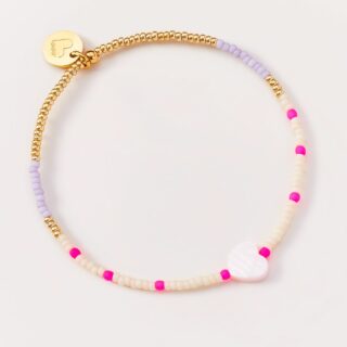 Armband Heart Pink Blue