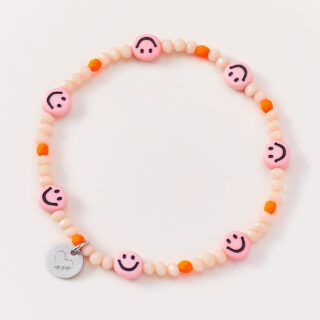 Armband Smiley Orange