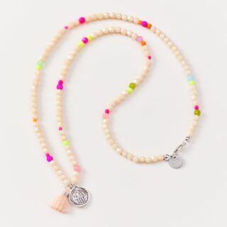 Kette Hamsa Creme