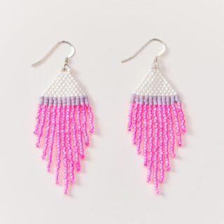 Ohrring Hippie Pink