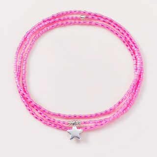Two In One Purple Star Silver