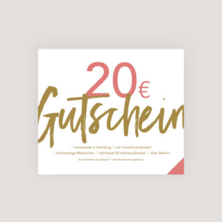 Gutschein 20 €