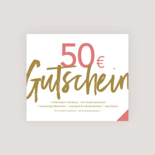 Gutschein 50 €